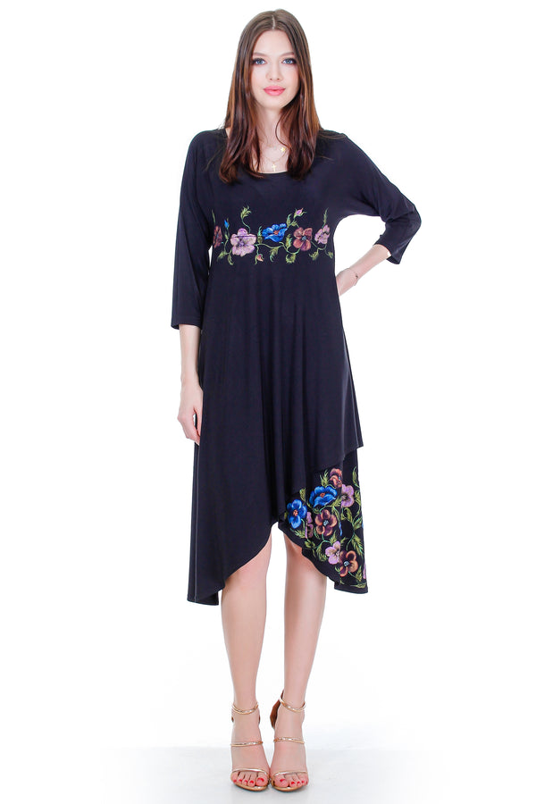 Rochie jerse pictata  Liza Panait Liza Panait Online Boutique